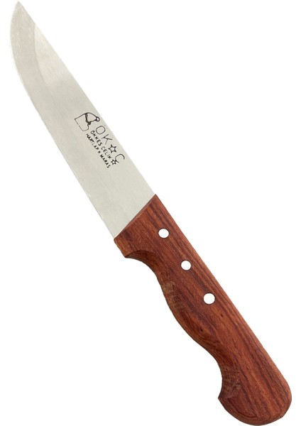 Perçinli Gül Saplı Kasap Bıçağı No.2, Dayanıklı ve Kullanışlı Mutfak Gereci fiyatları