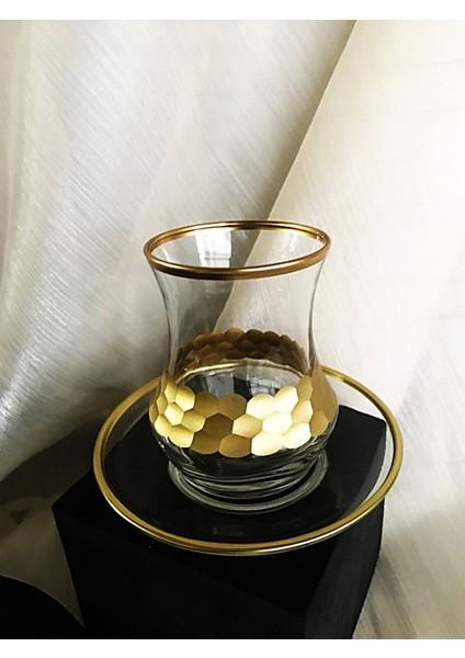 12 Parça Cam Çay Takımı ve 6 Çay Kaşığı Hediye modelleri