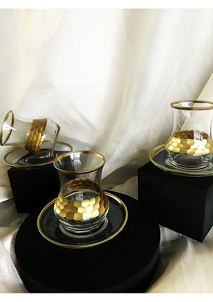 12 Parça Cam Çay Takımı ve 6 Çay Kaşığı Hediye fırsatları