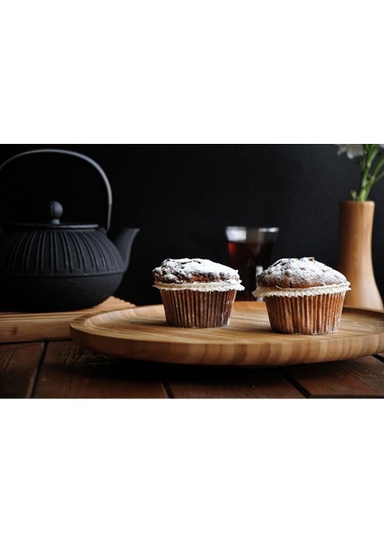 Kahverengi Dönen Servis Tabağı, Şık ve Kullanışlı Küçük Tasarım modelleri