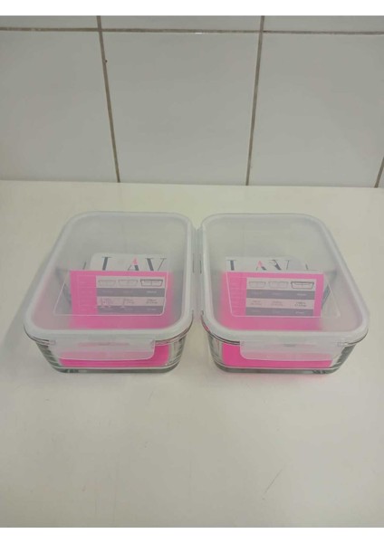 Cam Dikdörtgen Saklama Kabı Seti, 1700CC, Beyaz Kapaklı, Kilitli, Şık ve Kullanışlı modelleri