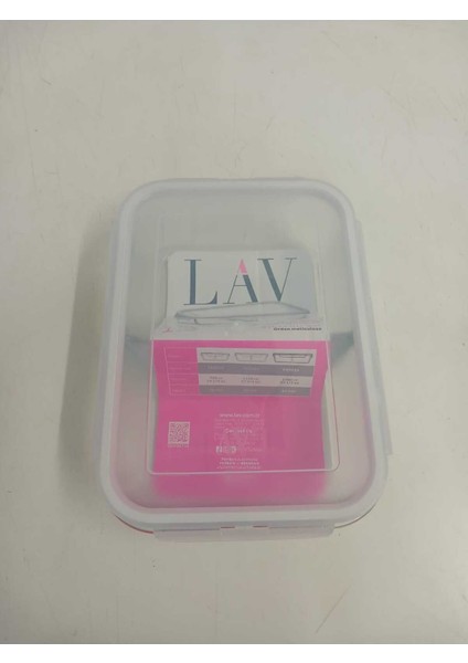 Cam Dikdörtgen Saklama Kabı Seti, 1700CC, Beyaz Kapaklı, Kilitli, Şık ve Kullanışlı indirimleri