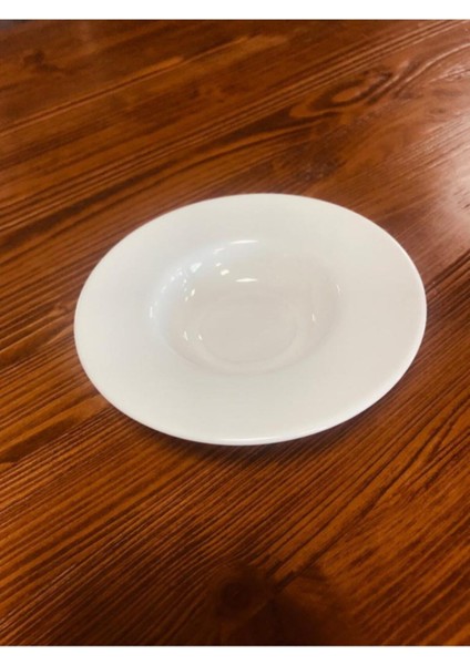 Bej Porselen Çay Tabağı Seti 6'lı, Şık ve Zarif Davetler Için Ideal Seçenek