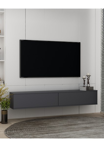 TDA1201A-ARİS Duvara Montaj Tv Stand 120CM Antrasit fiyatları