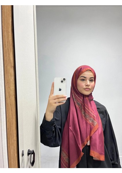 Etnik Düz Siyah Fuşya Renk Şal fiyatları