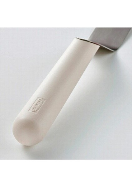 Gri ve Beyaz Pasta Spatulası, Yüksek Kalite, Dayanıklı ve Pratik Mutfak Gereci indirimleri
