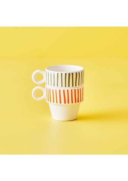 Kahverengi 2'li Espresso Seti, 105 Cc, Şık ve Kullanışlı Tasarım