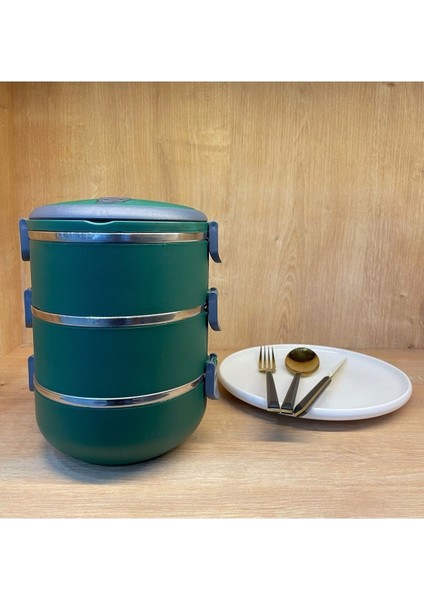 3'lü Gri Saklama Kabı Seti, Tek Kişilik, Kullanışlı ve Hacimli fiyatları