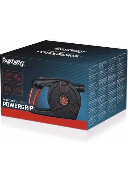 62258 Power Grip 220V Elektrikli Şişirme Pompası fırsatları