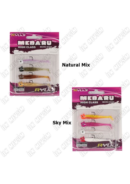 Mebaru Micro Shad 6,5cm 3,8gr Silikon Yem fiyatları