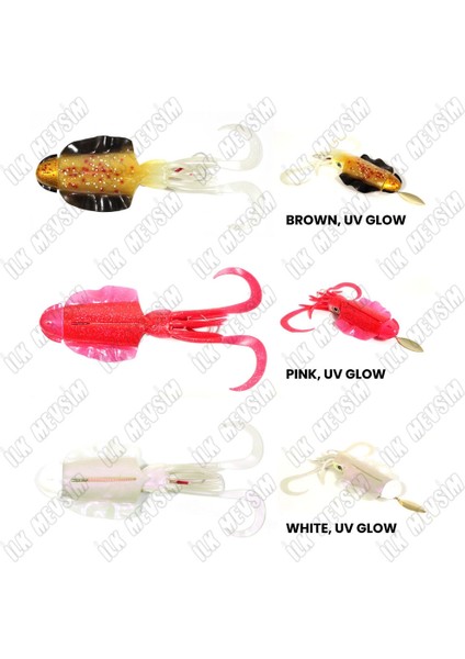 Cuttlefish 285GR Silikon Kalamar Jig Yem fiyatları