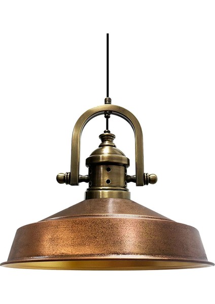 Şık Tekli Eskitme Sarkıt Avize, Restoran ve Salon Aydınlatması