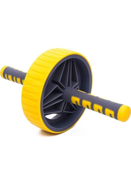 Sarı Egzersiz Tekerleği - Sağlam ve Hafif Spor Aleti