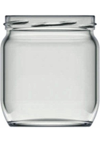 Turuncu 425 cc Kavanoz Seti, 25 Adet Kapak ile Birlikte, Şık ve Kullanışlı.