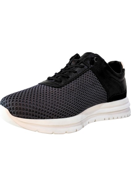 Erkek W Shoes Hakiki Deri El Yapımı Yarım Triko Nefes Alır Sneaker Ayakkabı 25WM0105 fırsatları