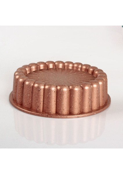 Döküm Granit Kek ve Tart Kalıbı Seti 2'li, Pembe, Dayanıklı ve Şık Tasarım modelleri