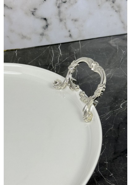 Porselen Ayaklı Sunum Tabak, Şık ve Pratik Servislik, Zarif Sunum Için Mükemmel Seçim fiyatları