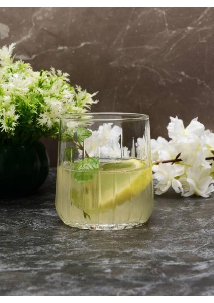 Beyaz 310CC Su Bardağı 6'lı Set, Şık ve Dayanıklı, Ev ve Ofis Kullanımı Için.