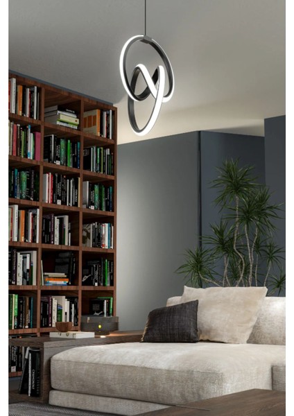 Modern Tekli Sarkıt LED Avize, Beyaz Işık, Şık ve Zarif Tasarım, Salon ve Mutfak Için Ideal fiyatları