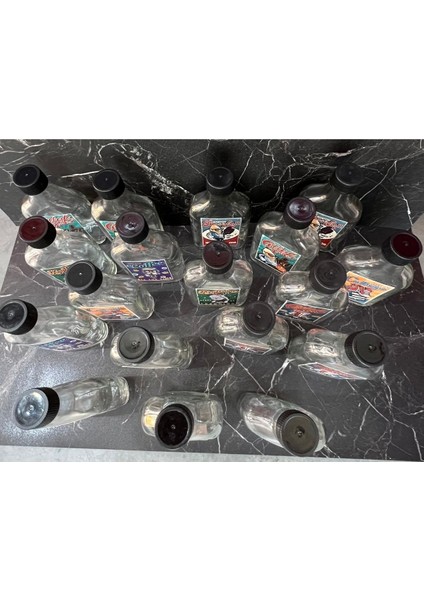 12'li 200 ml Cam Şişe Seti, Kapaklı, Sızdırmaz, Suya Dayanıklı, Kahve ve Şurup Saklama fırsatları