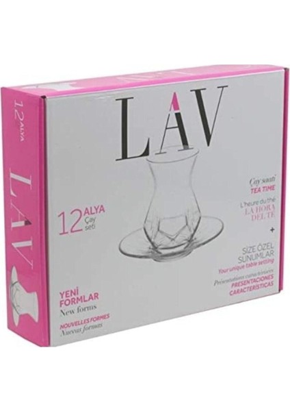 12 Parça Çay Seti, 6 Bardak ve Tabağı, Beyaz, Şık ve Zarif Tasarım modelleri