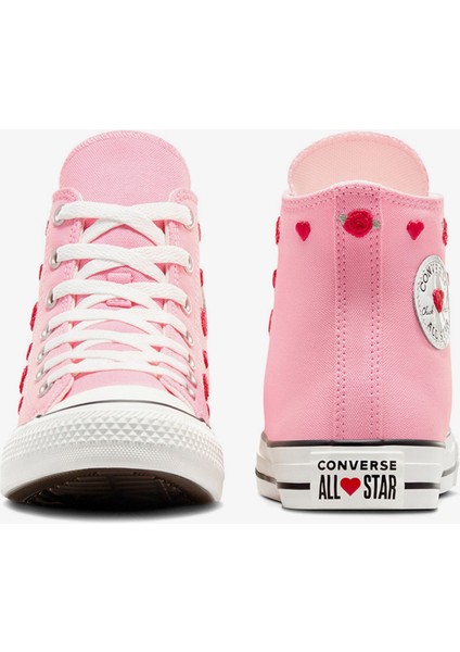 Chuck Taylor All Star Valentine's Day Kadın Pembe SNEAKER.651 modelleri