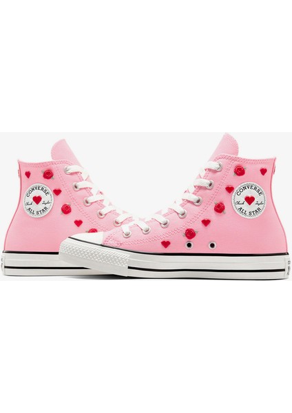 Chuck Taylor All Star Valentine's Day Kadın Pembe SNEAKER.651