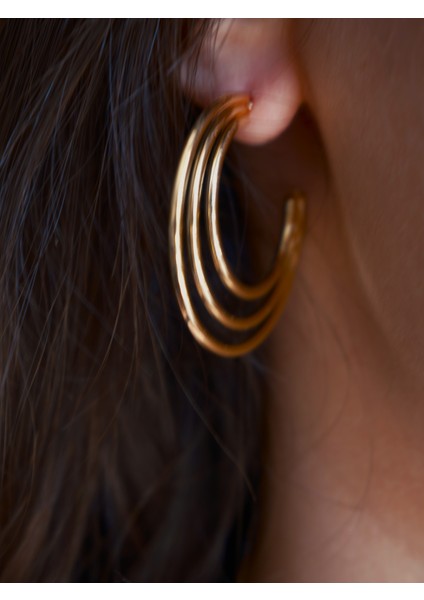 Saaden Üç Yol Halka Küpe indirimleri