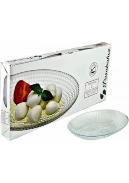 16 cm Beyaz Kayık Tabak Seti, 3'lü, Şık ve Kullanışlı Yemek Sunumu Için Ideal