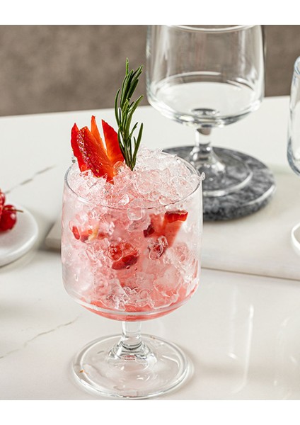 Şeffaf 3'lü Cam Kupa Seti, 300 Ml, Dondurma ve Tatlı Servisi Için Ideal fiyatları