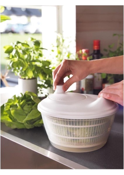 Döndürmeli Salata Kurutma Cihazı, 23 cm Çap, 14 cm Yükseklik