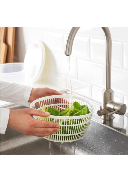 Döndürmeli Salata Kurutma Cihazı, 23 cm Çap, 14 cm Yükseklik fırsatları