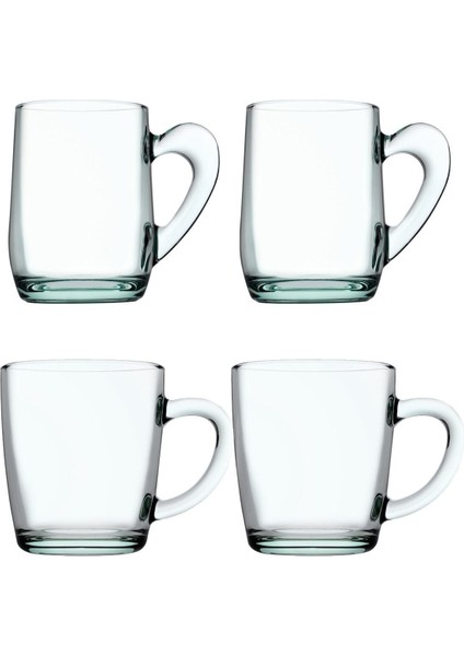 4 Parça Aware Collection Çevre Dostu Kupa Seti, Beyaz