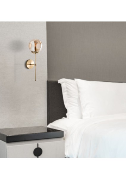 Modern Iskanvan Duvar Aplikası, Gold Kaplama, Şık ve Şık Dekorasyon Için Mükemmel Seçim