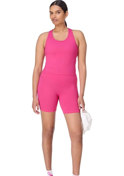 Power 6 Biker Shorts Kadın Gri Koşu Şortu fiyatları