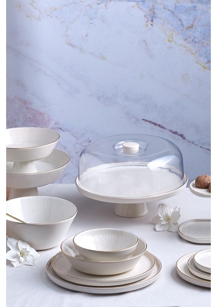 Beyaz 24 cm Geniş Kalın Kase, Şık ve Kullanışlı Mutfak Ürünü indirimleri