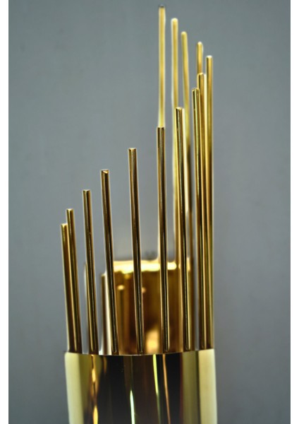 Şık Pilli Duvar Aplik, Altın Renk, Modern LED Aydınlatma, Zarif Tasarım indirimleri