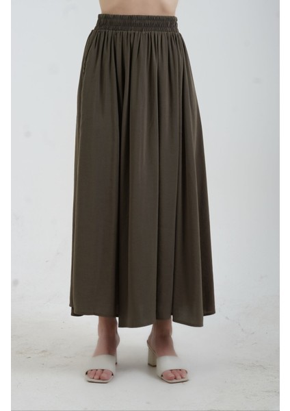 Haki Tensel Uzun Etek fiyatları