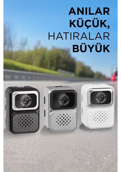 Cmr-36 Gümüş Mini Anahtarlık Dijital 480P Video Fotoğraf Makinesi Kamera modelleri
