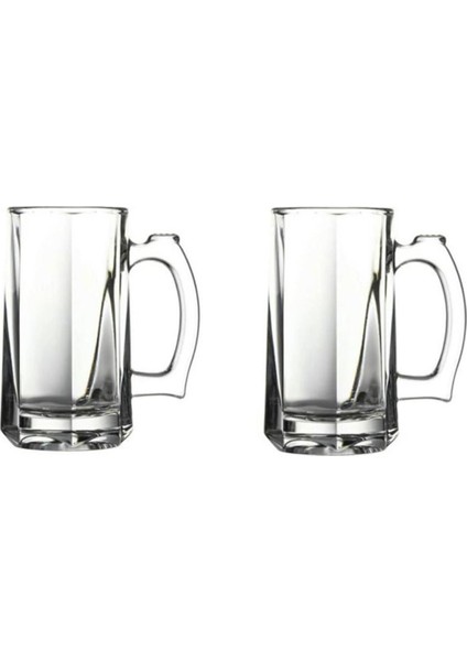 Bremen Pub Kulplu Bardak Seti, 2'li, Şık ve Kullanışlı, Ev ve Ofis Için Ideal.