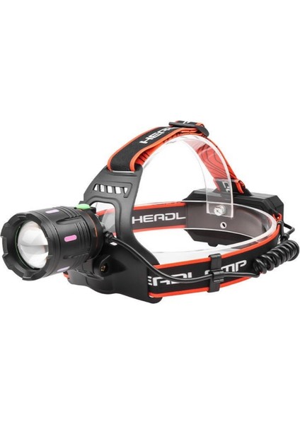 25W 1800 Lümen Profesyonel Şarjlı Kafa Lambası fiyatları