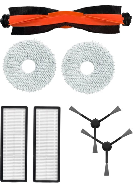 Xiaomi S20+ Plus B108GL Robot Süpürge Uyumlu 7'li Yedek Parça Seti