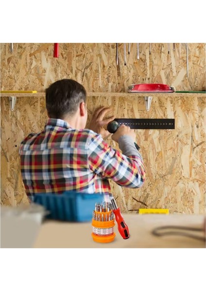 Mıknatıslı Çok Amaçlı 31 Parça Tornavida Seti modelleri