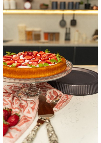 30 cm Siyah Tart Kalıbı, Dayanıklı ve Şık Tasarım, Kolay Kullanım fiyatları