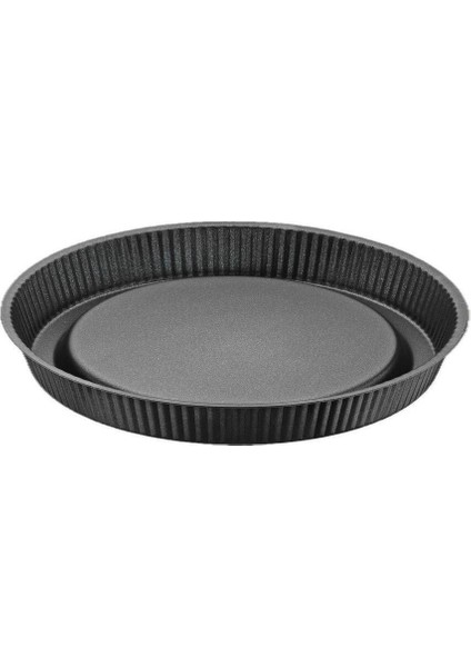 30 cm Siyah Tart Kalıbı, Dayanıklı ve Şık Tasarım, Kolay Kullanım fırsatları