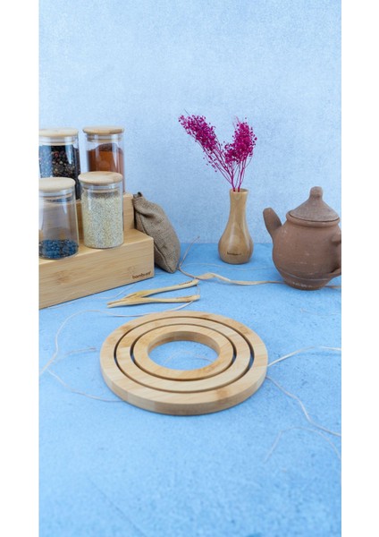 3 Parça Modern Nihale Takımı, Şık ve Kullanışlı Ev Dekorasyonu Seti