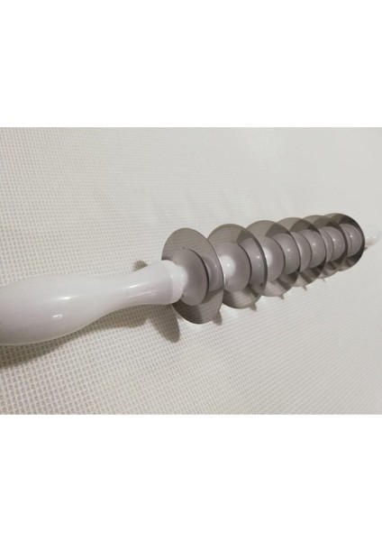 6 Bıçaklı Büyük Hamur Merdanesi, Kesici ve Silindir, 4 cm Aralıklı, Profesyonel fiyatları