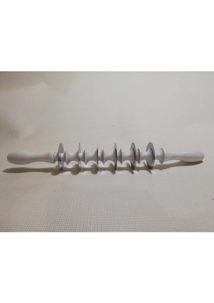 6 Bıçaklı Büyük Hamur Merdanesi, Kesici ve Silindir, 4 cm Aralıklı, Profesyonel indirimleri