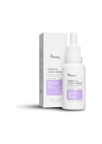 Homm Lıfe Powerfull Clean & Brıght Serum 30 ml