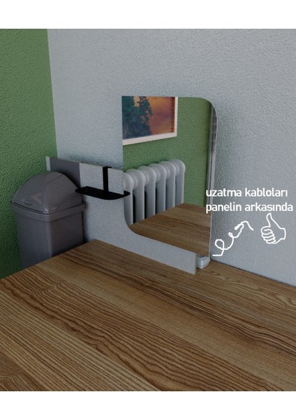 Alfa Masa - Mdflam Çalışma Masası Aynalı&Aksesuarlı Masa fiyatları